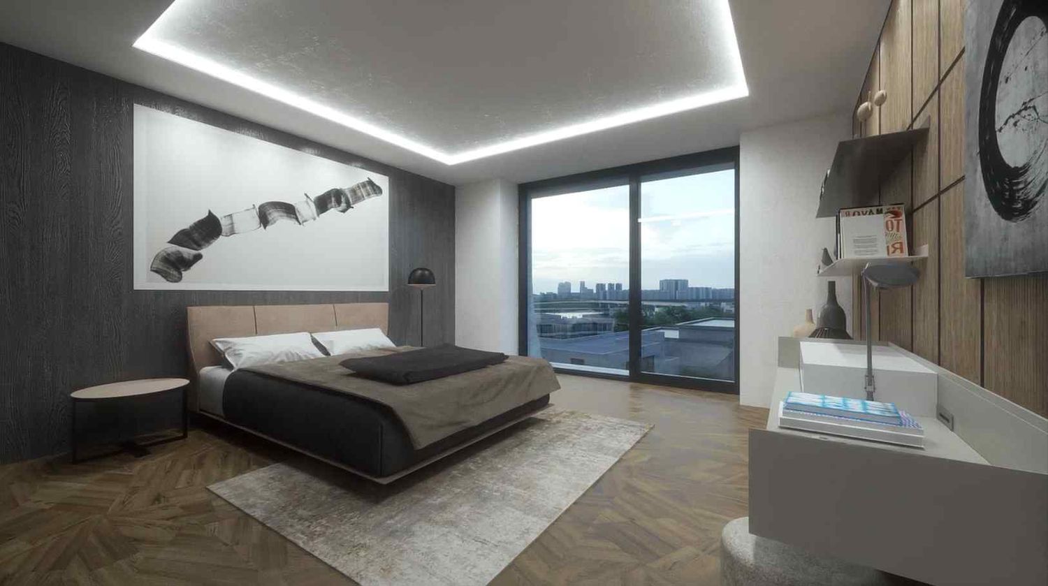 SUITE D 마스터 베드룸